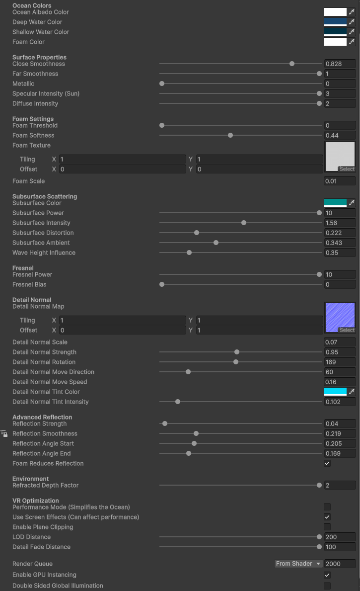 Ocean Material Inspector
